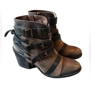 Veracruz Leather Booties 37(7)
